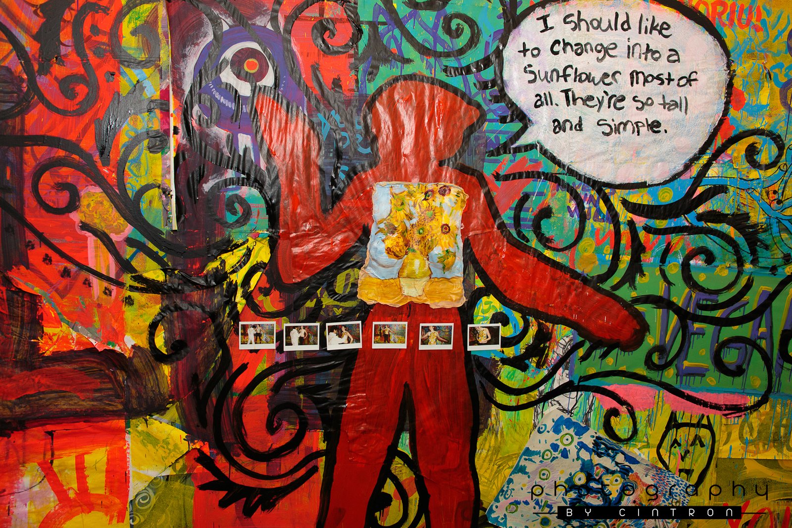 Live Body Painting At New Museum