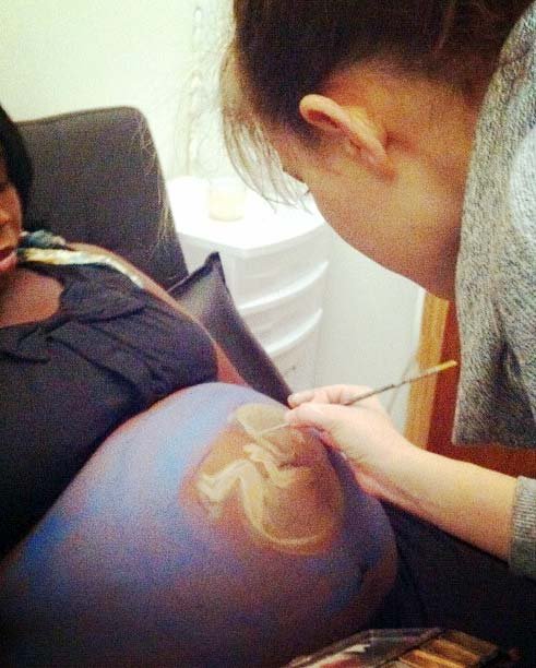 Maternity Body Painting