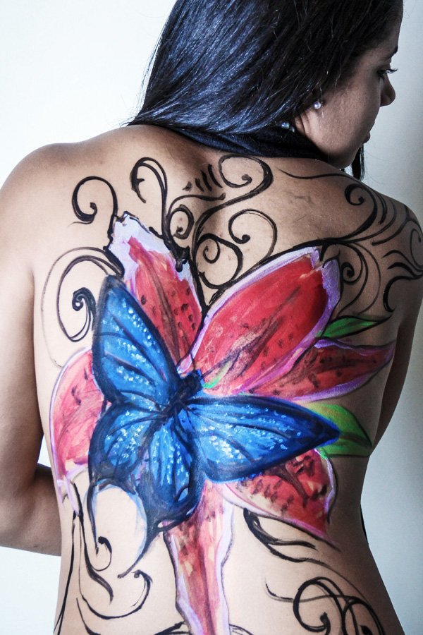 Butterfly and Flower