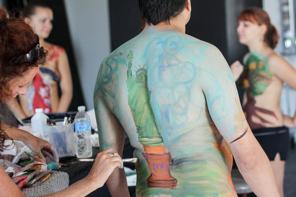 body painting jam session