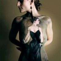 Madame X body painting by Danny Setiawan of DenArt bodyart studio