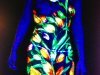 Tulips body painting