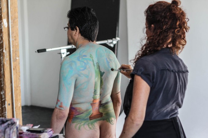 body painting jam session 09/07/13