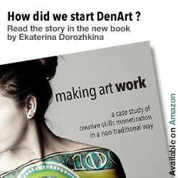 DenArt story: making art work