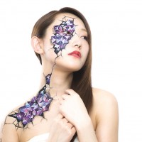 Japanese artist creates incredible optical illusions using women's BODIES as her canvas seeing them turned into animals, insects and robots